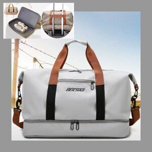 NEW! Duffle Bag Travel Handbag Gym Bag Weekender Carry On Overnight Bag